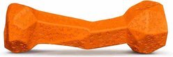Petopia Interactive Hard Version with Tear resistance of 70 - 80 N/MM W Letter-Shaped Bone Tough Chewer Dog Toy, Orange, Large