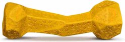 Petopia Interactive Standard Model Tearing Strength 60 - 70 N/MM W Letter-Shaped Bone Tough Chewer Dog Toy, Yellow, Large
