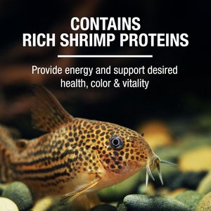 Tetra ShrimpWafers Catfish & Loaches Fish Food, 3-oz