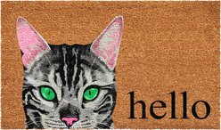 Calloway Mills Silver Bengal Cat Outdoor Doormat, 24 x 36-in