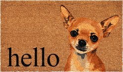Calloway Mills Brown Chihuahua Outdoor Doormat, 17 x 29-in