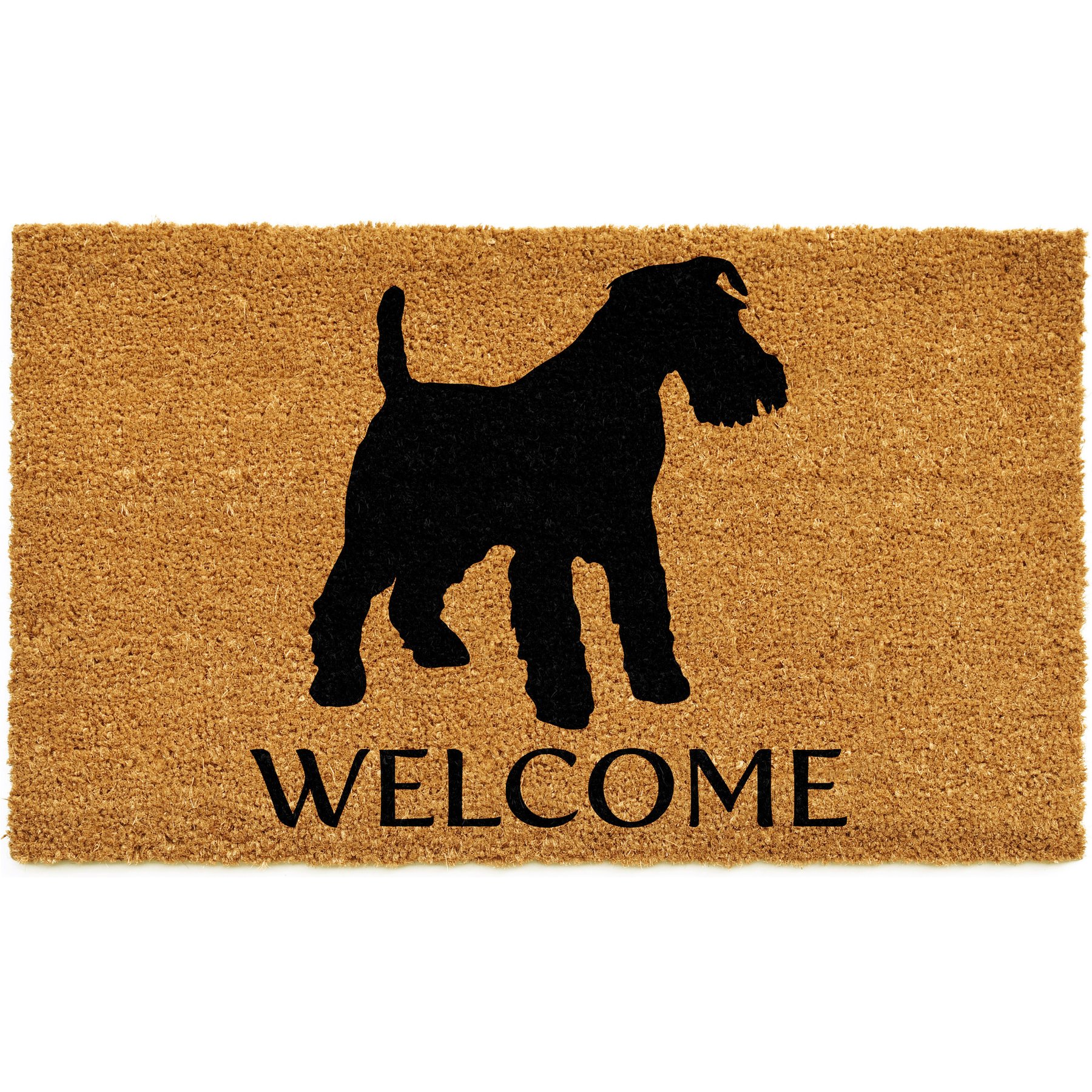 Calloway Mills Wire Haired Fox Terrier Outdoor Doormat, 17 x 29-in