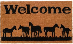 Calloway Mills Horses Welcome Outdoor Doormat, 24 x 36-in