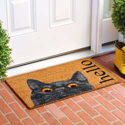 Calloway Mills Bombay Black Outdoor Doormat, 24 x 36-in slide 1 of 5