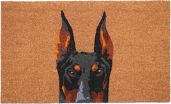 Calloway Mills Black Doberman Outdoor Doormat, 24 x 36-in