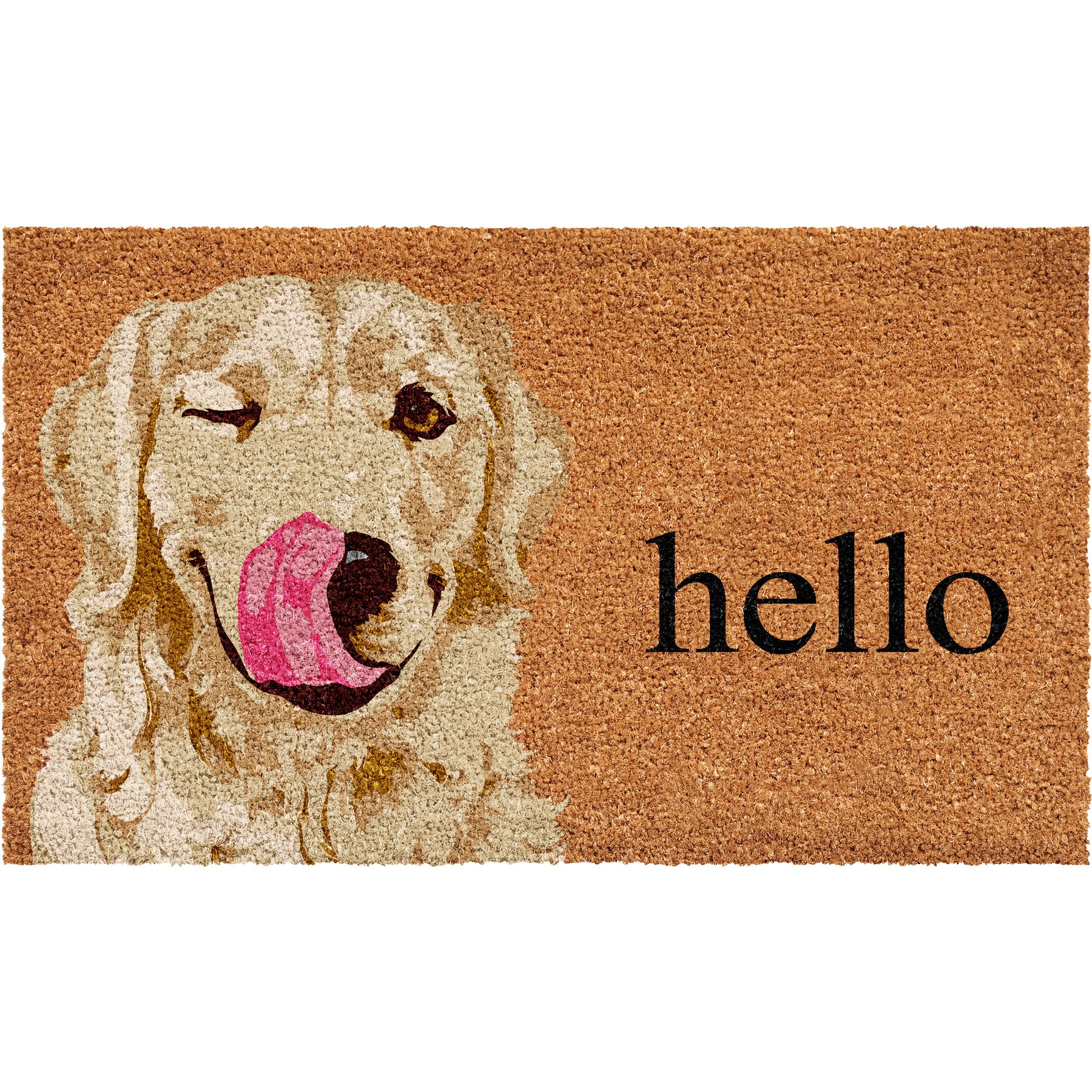 Calloway Mills Golden Outdoor Doormat, 17 x 29-in