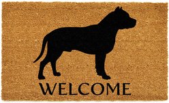 Calloway Mills Staffordshire Bull Terrier Outdoor Doormat, 24 x 36-in