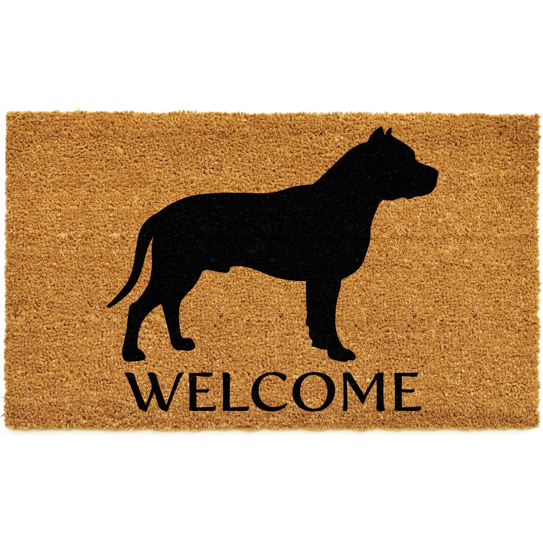 Calloway Mills Staffordshire Bull Terrier Outdoor Doormat, 17 x 29-in