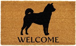 Calloway Mills Shiba Inu Outdoor Doormat, 24 x 36-in slide 1 of 3