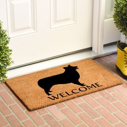 Calloway Mills Border Collie Outdoor Doormat, 24 x 36-in slide 2 of 3