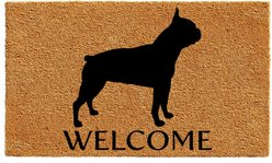 Calloway Mills Boston Terrier Outdoor Doormat, 17 x 29-in