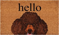 Calloway Mills Poodle Doormat, 17 x 29-in