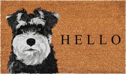 Calloway Mills Black Schnauzer Outdoor Doormat, 24 x 36-in