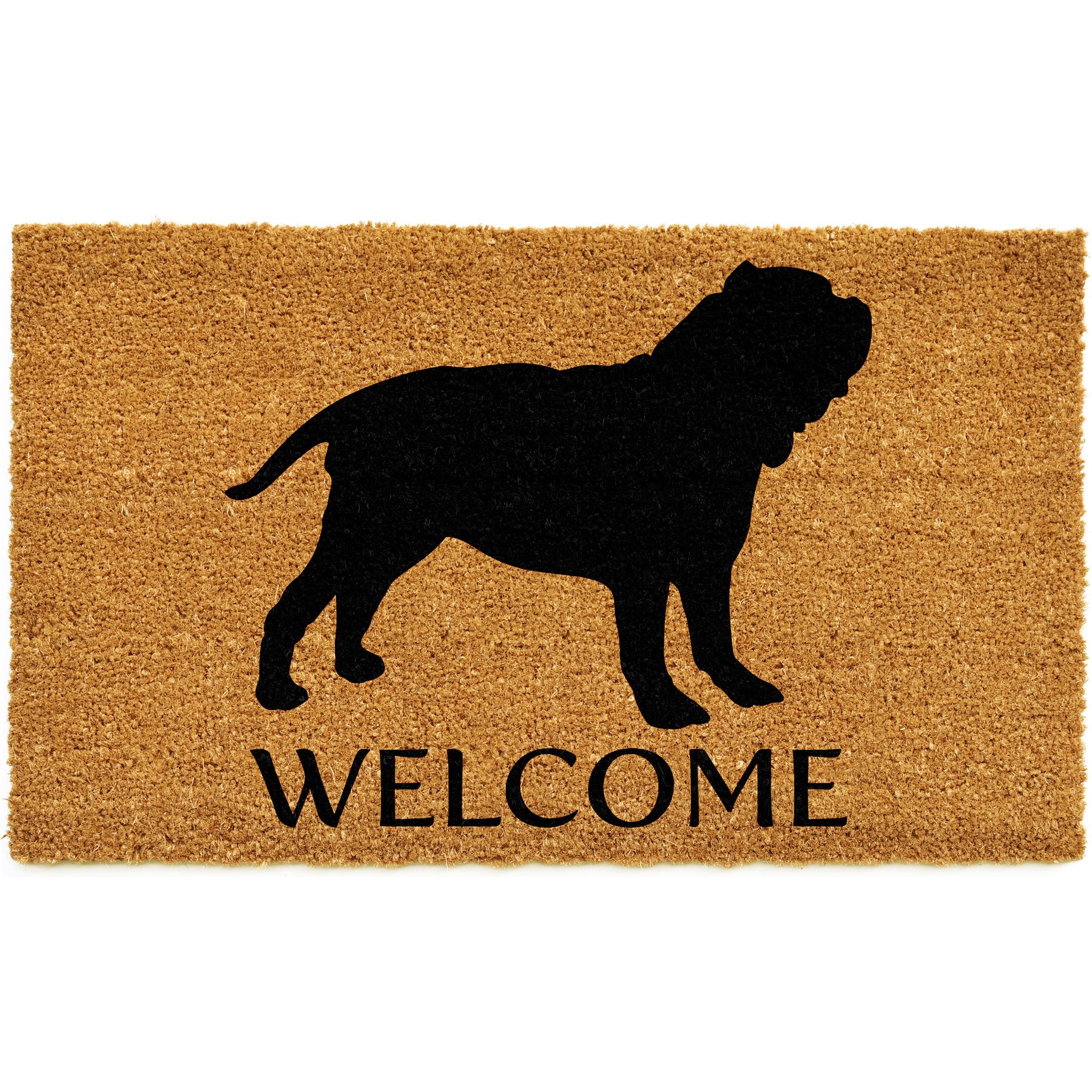 Calloway Mills Neapolitan Mastiff Outdoor Doormat, 17 x 29-in