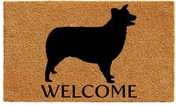 Calloway Mills Border Collie Outdoor Doormat, 17 x 29-in