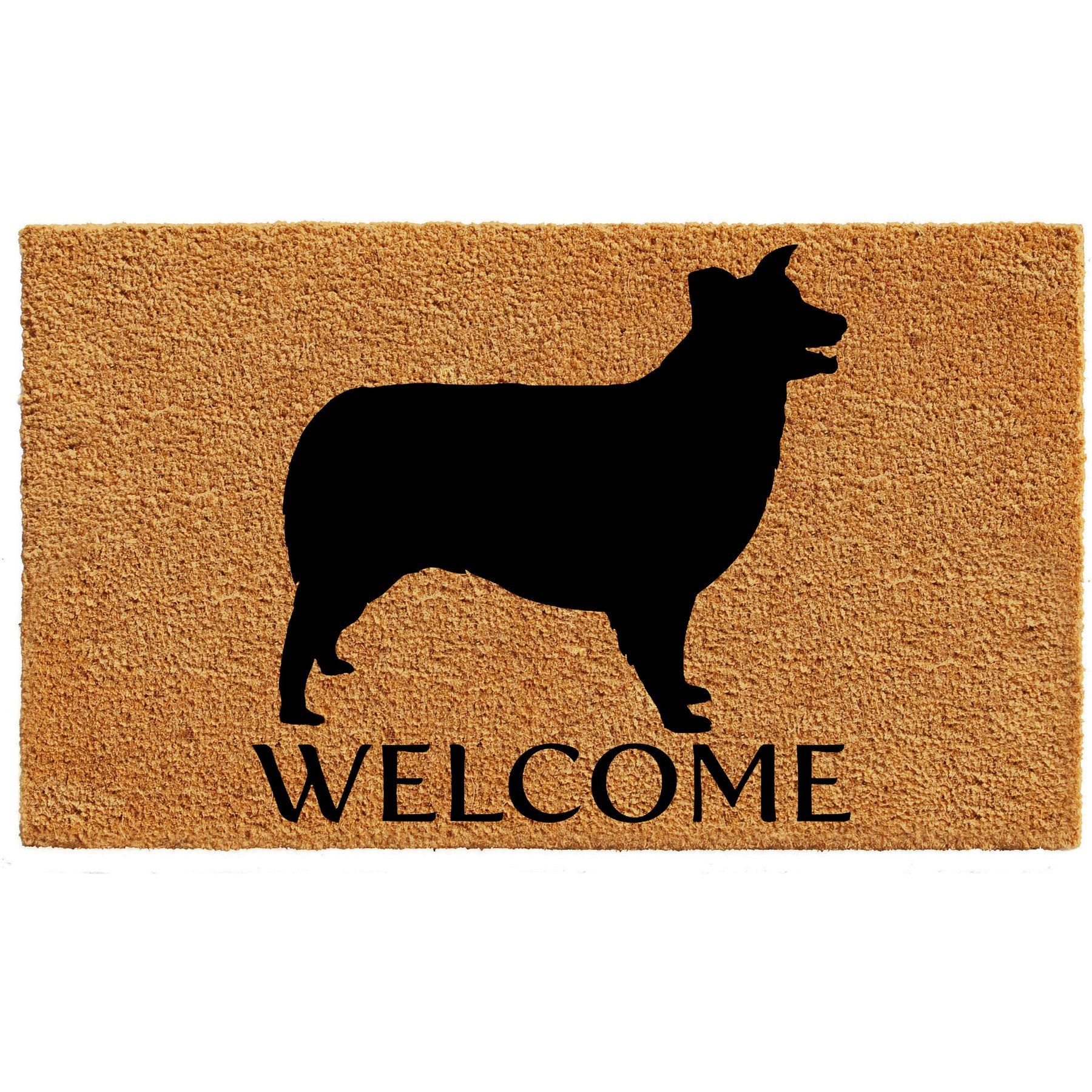 Calloway Mills Border Collie Outdoor Doormat, 24 x 36-in
