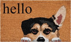 Calloway Mills Pembroke Welsh Corgi Outdoor Doormat, 17 x 29-in