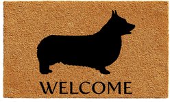 Calloway Mills Pembroke Welsh Corgi Doormat, 17 x 29-in
