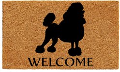 Calloway Mills Poodle Outdoor Doormat, 17 x 29-in