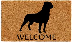Calloway Mills Rottweiler Doormat, 17 x 29-in
