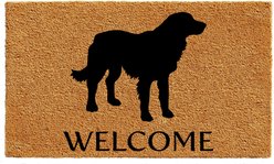 Calloway Mills Golden Retriever Outdoor Doormat, 17 x 29-in