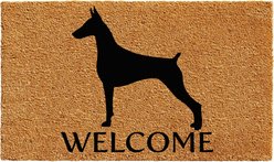 Calloway Mills Doberman Outdoor Doormat, 17 x 29-in slide 1 of 4
