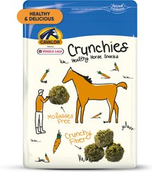Cavalor Crunchies Molasses Free Horse Treats, 3.30-lb bag