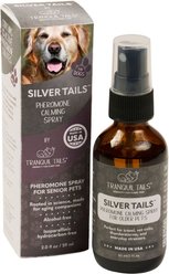 Tranquil Tails Silver Tails Pheromone Spray Calming Supplement for Senior Dogs