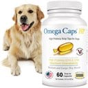 Omega-Caps HP Snip Tips Skin, Coat, Joint, Heart & Immune Health Support Capsule Supplement for Medium & Large Dogs, 60 count
