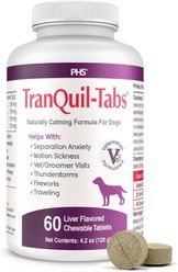 TranQuil Tabs Calming Dog Supplement, 60 count