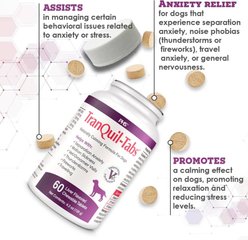 TranQuil Tabs Calming Dog Supplement, 60 count slide 2 of 7