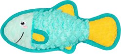 Fringe Studio Fish You The Best Durable Dog Toy, Multicolor, 5.75 x 12.5 x 2.25-in