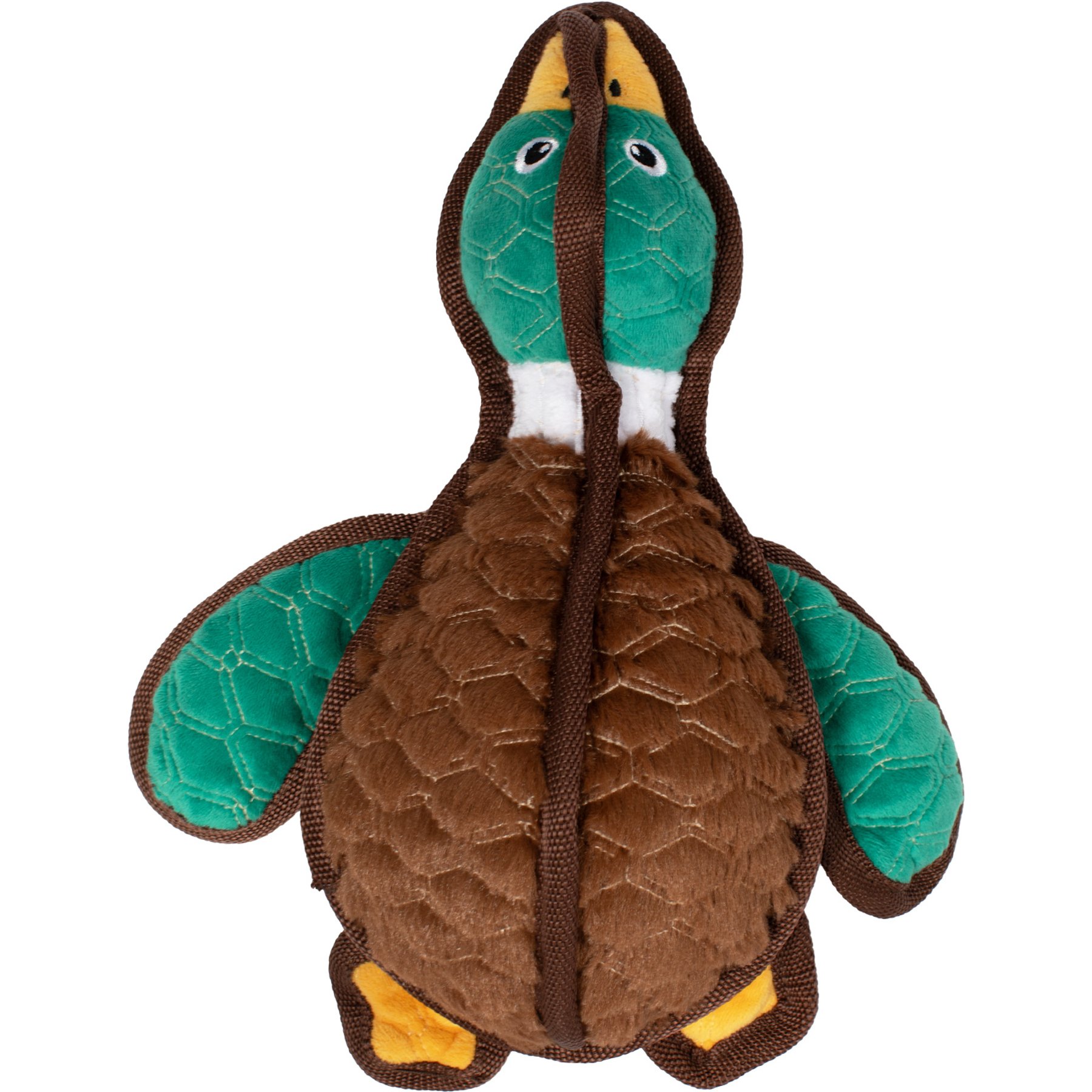 Fringe Studio Heading South Durable Dog Toy, Multicolor, 12 x 10 x 3-in