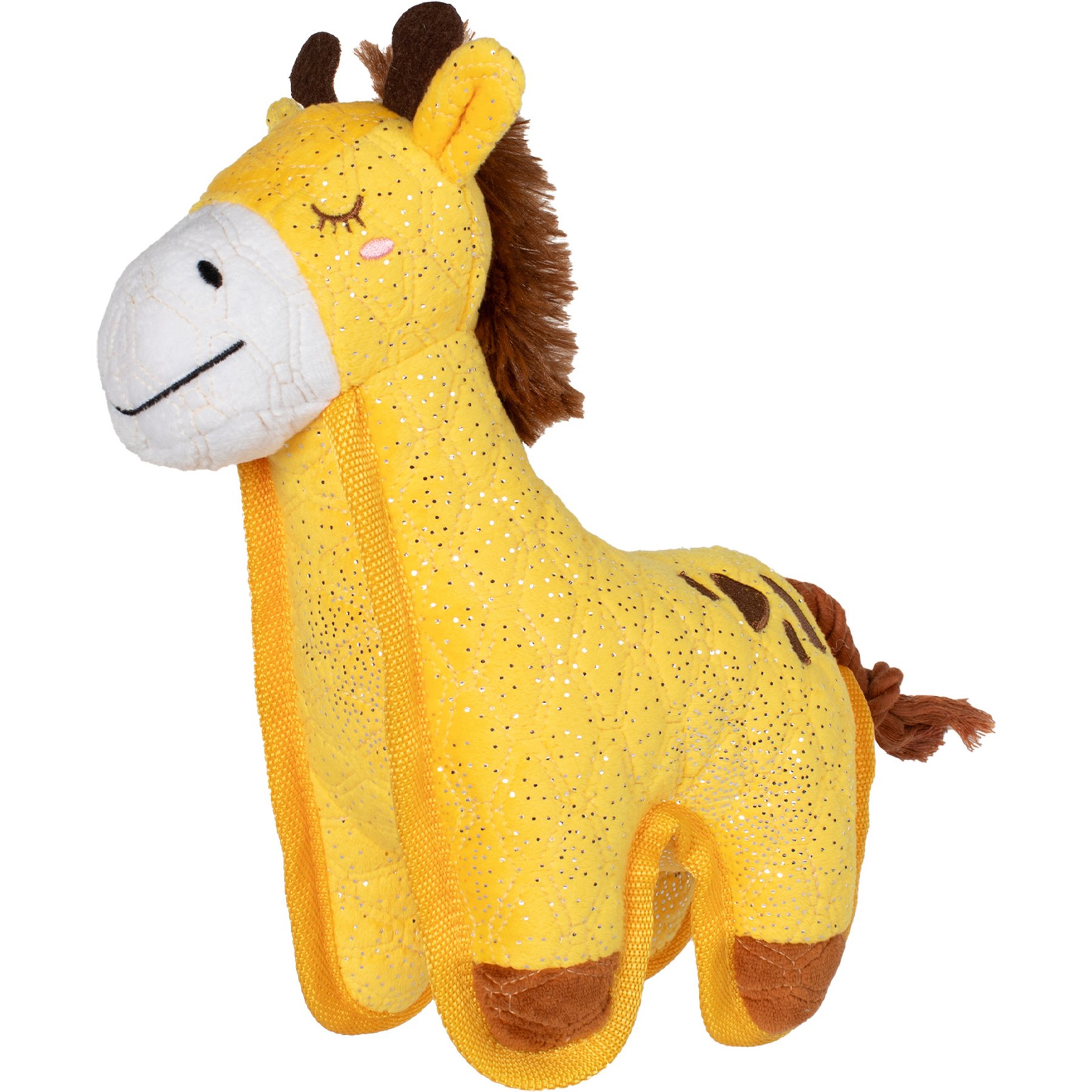 Fringe Studio Head Above The Rest Durable Dog Toy, Multicolor, 11 x 10 x 3-in