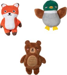 Fringe Studio Chiln By The Lake Dog Toy Set, Multicolor, 4.25 x 4.25-in, 3 count