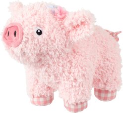 Fringe Studio I Ham What I Ham Plush Dog Toy, Multicolor, 7.5 x 10 x 6-in