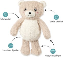 Fringe Studio Ready Teddy Go Plush Dog Toy, Multicolor, 12 x .5 x 4.5-in slide 2 of 2