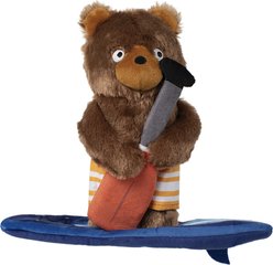 Fringe Studio Water You Waiting for Plush Dog Toy, Multicolor, 9.25 x 10.25 x 3-in