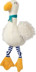 Fringe Studio Goose On The Loose Plush Dog Toy, Multicolor, 5 x 8 x 14-in