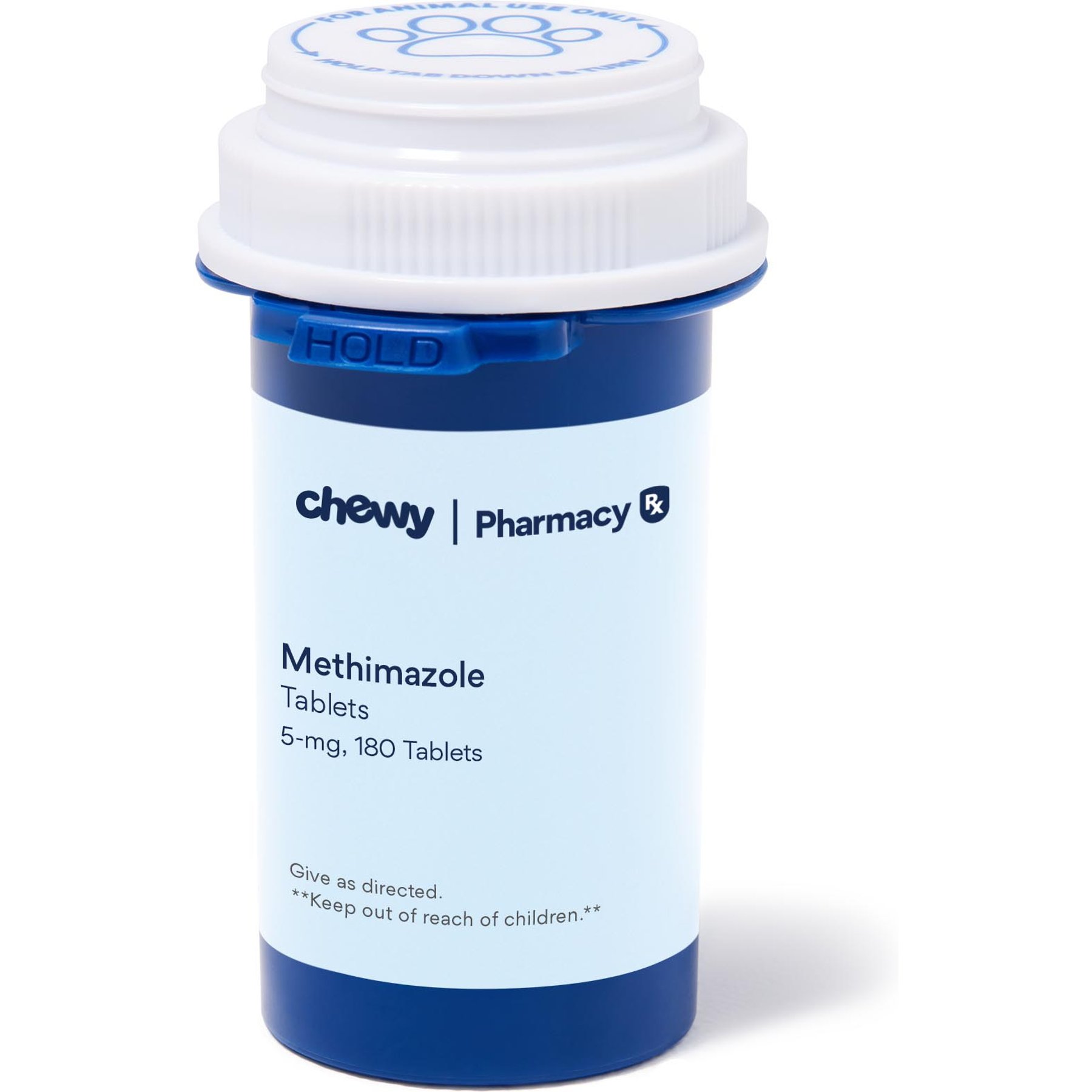 Methimazole (Generic) Tablets, 5-mg, 180 tablets