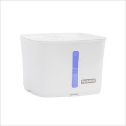 PetSafe Viva Plastic Cat & Dog Fountain, White, 64-oz
