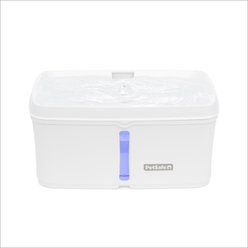 PetSafe Viva Plastic Cat & Dog Fountain, White, 140-oz