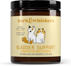 Bark and Whiskers Bladder Support Powder Supplement for Dogs & Cats, 3.17-oz bottle