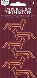 NPW Cat Paper Clips, 6 count