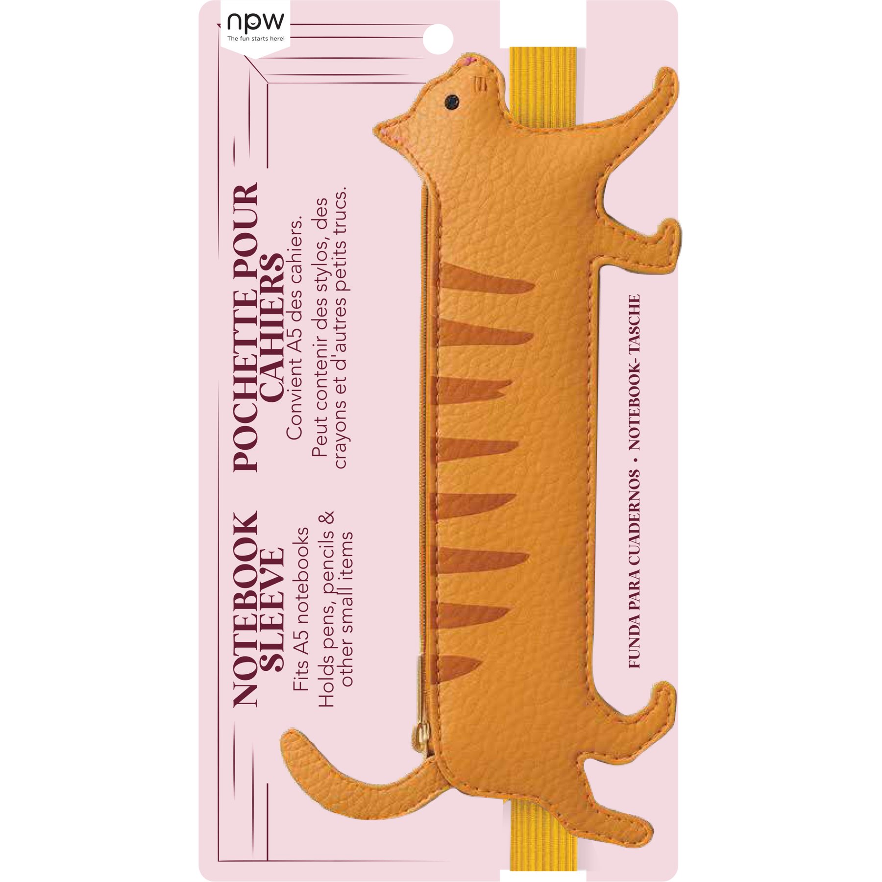 NPW Cat Notebook Sleeve