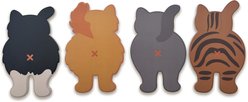 NPW Cat Bum Coasters, 4 vcount slide 2 of 2