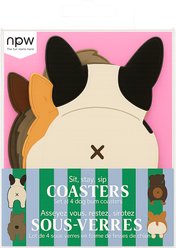 NPW Dog Bum Coasters, 4 count slide 2 of 2
