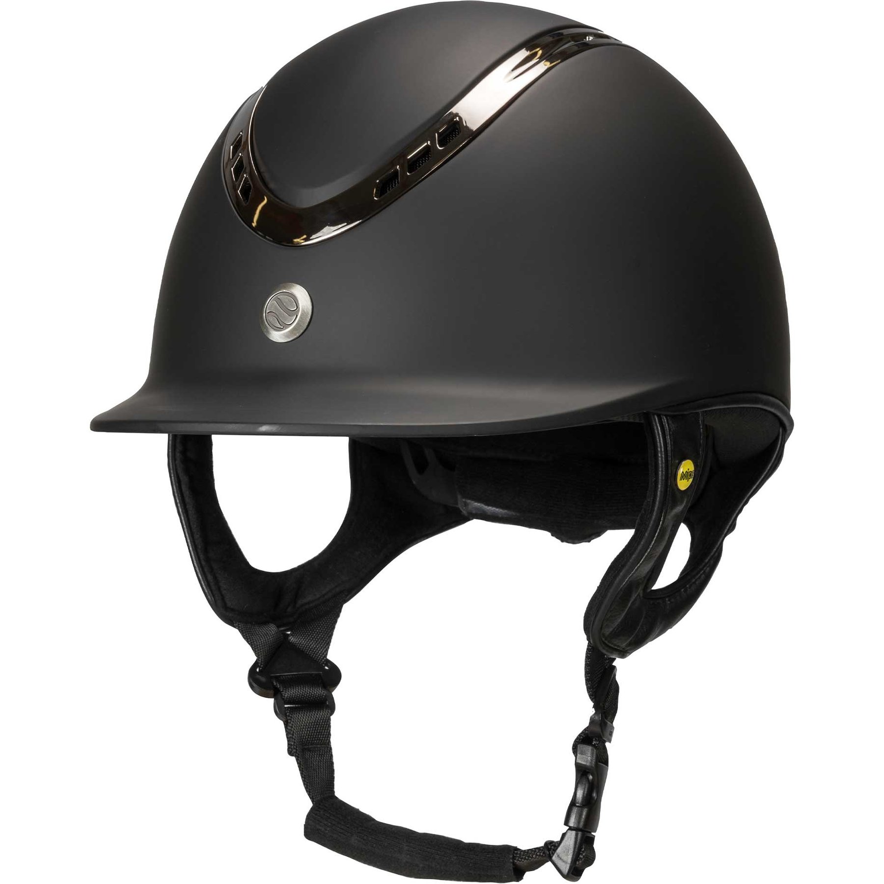 Back on Track Pardus Smooth Dial-Fit System Helmet, Black, Small: 54 to 55-cm