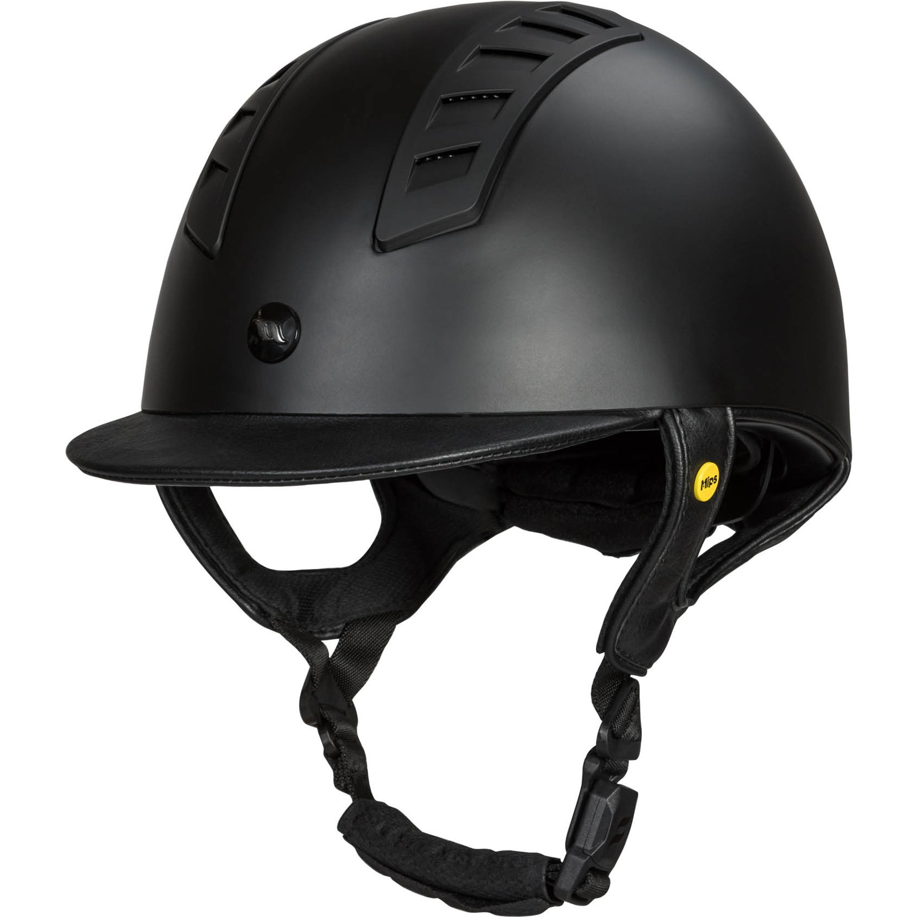 Back on Track EQ3 NEOZ Dial-Fit System Helmet, Black, Small: 53 to 56-cm