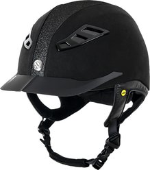 Back on Track Lynx Micromocca Dial-Fit System Helmet, Black Sand, Medium: 54 to 58-cm